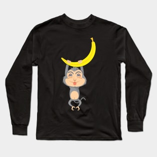 Hang on Your Banana Long Sleeve T-Shirt